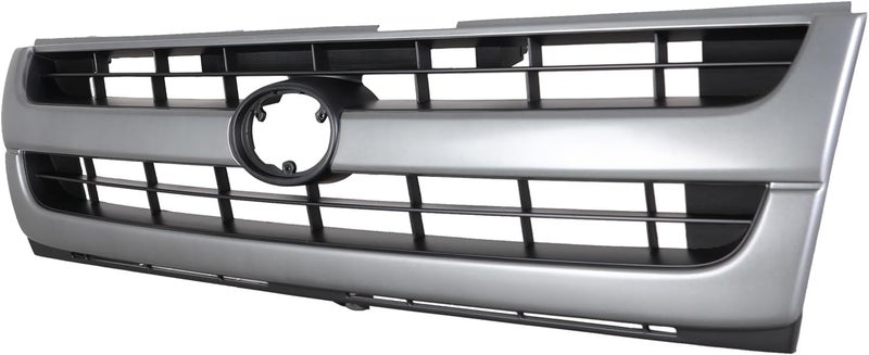 Torcia TYG Upgraded Front Grille Fit for 1997-2000 Toyota Tacoma w/o Color Keyed Pkg w/o PreRunner, OE Style Replacement Non-Active Exterior Grille, Replaces 53100-04060 TO1200204 - Image 1